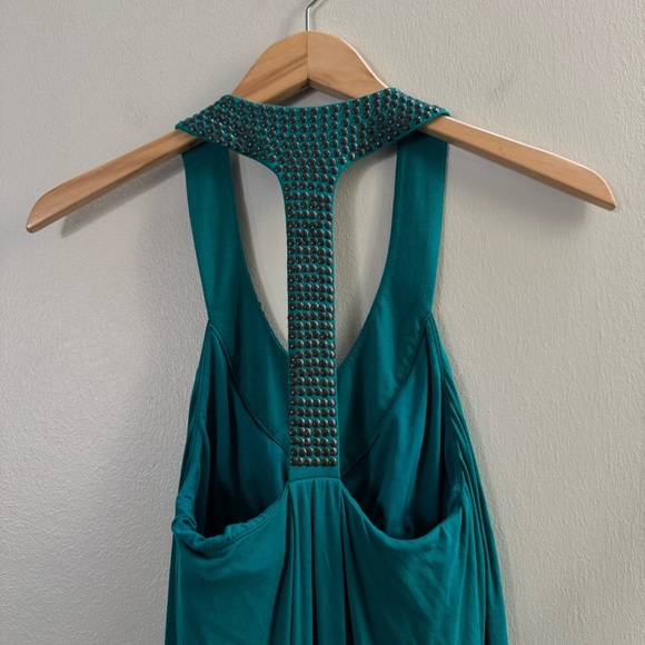 VS Victoria’s Secret Teal Racerback Y2K Shelf Bra Dress Small - Picture 8 of 11